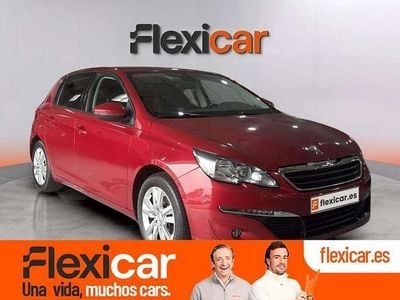 Używany Peugeot 308 Style 110 KM (80 kW) 2016 Czerwony Hatchback