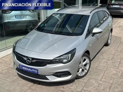 Usado Opel Astra Elegance 145 CV (106 kW) 2021 Azul Utilitario