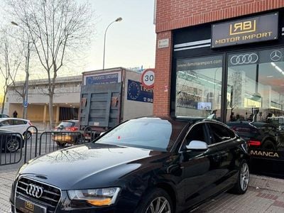 Usado Audi A5 Sportback S-Line 177 CV (130 kW) 2013 Negro Utilitario