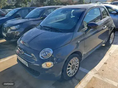Usado Fiat 500 Lounge 70 CV (51 kW) 2020 Gris Utilitario