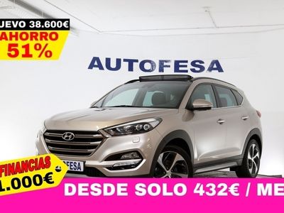 usado Hyundai Tucson 1.7 CRDI Tecno Sky Auto 141cv 4x2 5P # IVA DEDUCIBLE,TECHO PANORAMICO ELE,CUERO,NAVY,