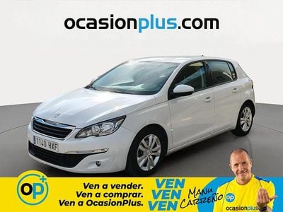 Usado Peugeot 308 Active 92 CV (67 kW) 2014 Blanco Utilitario