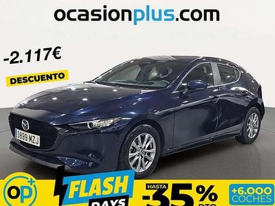 Usado Mazda 3 Prime-Line 140 CV (102 kW) 2025 Azul Utilitario