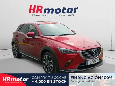 Usado Mazda CX-3 115 CV (84 kW) 2019 Granate SUV