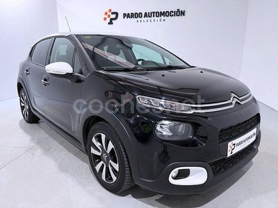 Usado Citroën C3 Feel 99 CV (72 kW) 2017 Negro Berlina