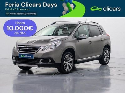 Usado Peugeot 2008 Allure 120 CV (88 kW) 2015 Gris SUV