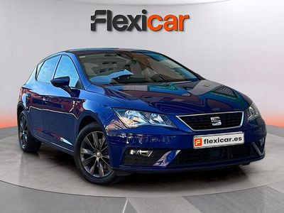Usado Seat Leon ST Style 131 CV (96 kW) 2020 Azul Familiar