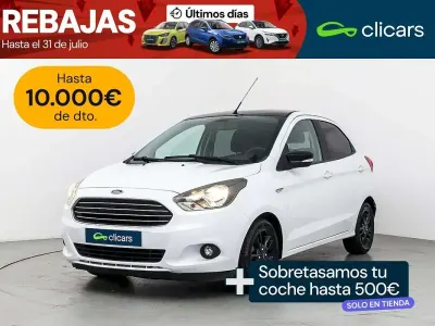 Usado Ford Ka Plus Ultimate 86 CV (63 kW) 2018 Blanco Utilitario