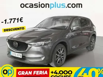 Usado Mazda CX-5 Sky 194 CV (142 kW) 2018 Gris SUV