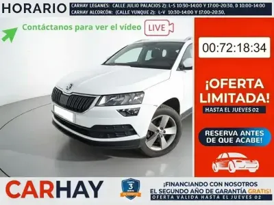 Usado Skoda Karoq Ambition 150 CV (110 kW) 2021 Blanco SUV