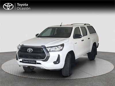 Blanco Usado 2021 Toyota HiLux Recogida | 32.900 € (Precio justo)