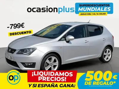 Usado Seat Ibiza FR 105 CV (77 kW) 2017 Gris Berlina