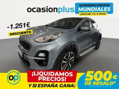 Usado Kia Sportage 115 CV (84 kW) 2018 Gris SUV