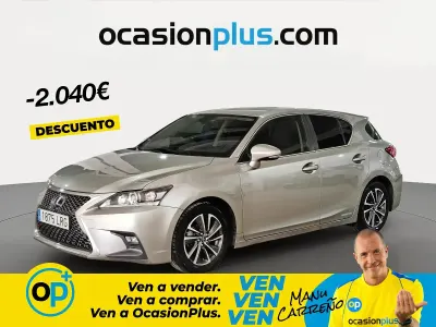 Usado Lexus CT200h Business Edition 136 CV (100 kW) 2021 Gris