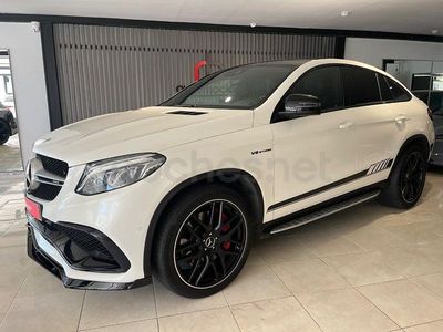 Usado Mercedes GLE63 AMG 585 CV (430 kW) 2017 Blanco Coupe