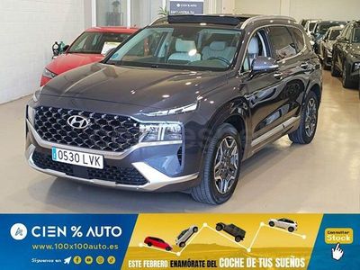 Usado Hyundai Santa Fe Style 265 CV (194 kW) 2021 Gris / plata SUV