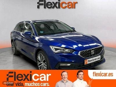 Usado Seat Leon ST XCELLENCE 150 CV (110 kW) 2020 Azul Familiar