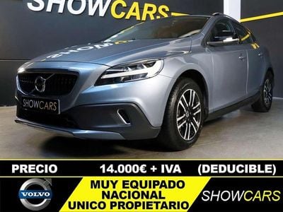 Usado Volvo V40 120 CV (88 kW) 2019 Azul SUV