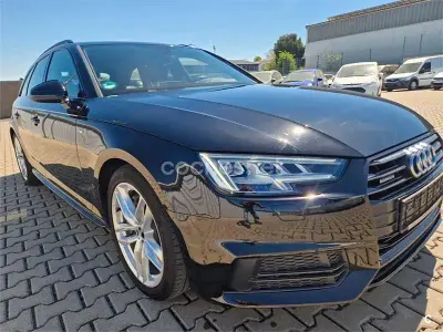 Usado Audi A4 S-Line 190 CV (139 kW) 2018 Negro Familiar
