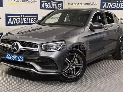 Usado Mercedes GLC300e AMG line 258 CV (189 kW) 2020 Gris / plata Coupe