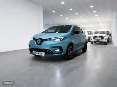 Usado Renault Zoe Iconic 50 kW (69 CV) 2023 Azul Utilitario