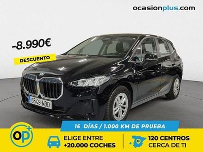 Usado BMW 218 Active Tourer 136 CV (100 kW) 2022 Negro Monovolumen
