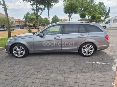 Gris / plata Usado 2011 Mercedes C180 Avantgarde Familiar | 10.200 € (Precio justo)
