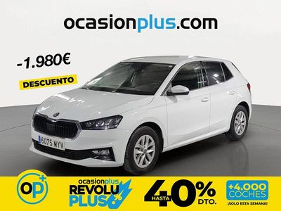 Usado Skoda Fabia Selection 95 CV (69 kW) 2025 Blanco Berlina
