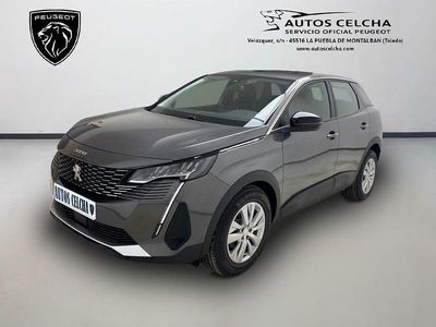 Usado Peugeot 3008 Active 130 CV (95 kW) 2022 Gris SUV