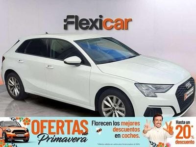Usado Audi A3 Sportback S-Line 110 CV (80 kW) 2023 Blanco Utilitario