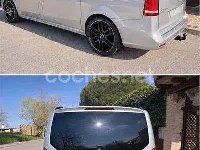 Usado Mercedes V250 Avantgarde 190 CV (139 kW) 2018 Gris / plata Monovolumen