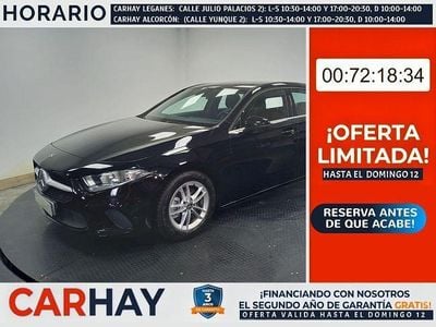 Usado Mercedes A200 Business 165 CV (121 kW) 2018 Negro Berlina