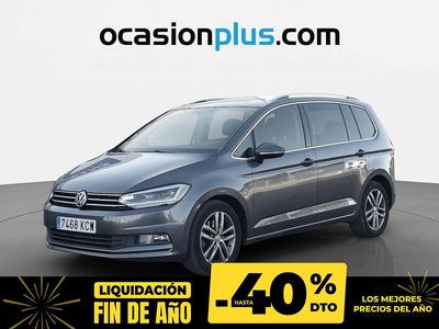 Gris Usado 2017 VW Touran Sport Monovolumen | 22.750 € (Precio justo)