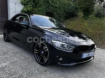 Usado BMW 420 184 CV (135 kW) 2014 Negro Descapotable