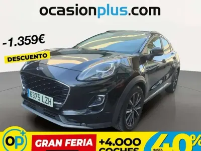 Usado Ford Puma Titanium 125 CV (91 kW) 2022 Negro SUV