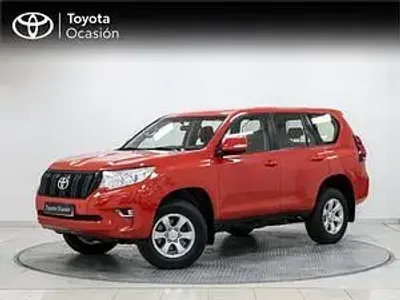 Usado Toyota Land Cruiser 177 CV (130 kW) 2020 Rojo