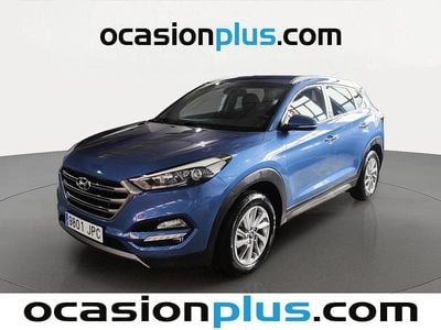 Usado Hyundai Tucson 131 CV (96 kW) 2016 Azul SUV
