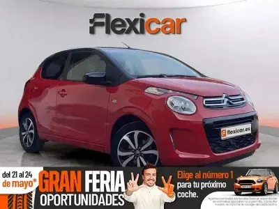 Käytetty Citroën C1 PureTech 82 HP (60 kW) 2018 Punainen Viistoperä