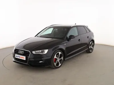 Usado Audi A3 Ambition 150 CV (110 kW) 2015 Negro Berlina