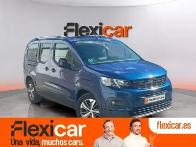 Usado Peugeot Rifter GT-line 130 CV (95 kW) 2019 Azul Monovolumen