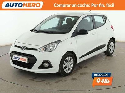 Usado Hyundai i10 Blackline 87 CV (63 kW) 2015 Blanco Utilitario