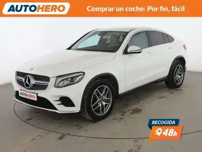 Usado Mercedes GLC250 205 CV (150 kW) 2018 Blanco Coupe