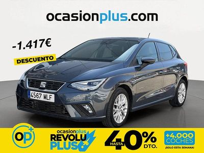 Usado Seat Ibiza FR 110 CV (80 kW) 2023 Gris Utilitario