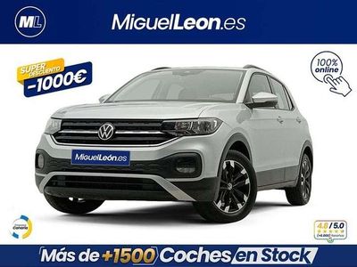 Usado VW T-Cross 95 CV (69 kW) 2023 Plateado SUV