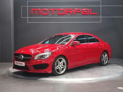 Usado Mercedes CLA200 AMG line 136 HP (100 kW) 2014 Vermelho Coupé