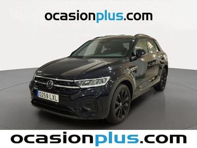 Usado VW T-Roc R-line 150 CV (110 kW) 2022 Negro SUV