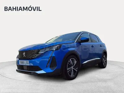 Usado Peugeot 3008 225 CV (165 kW) 2021 Azul SUV