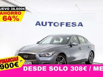 usado Infiniti Q50 2.2 D 170cv Auto 4P S/S # NAVY, CUERO, FAROS LED