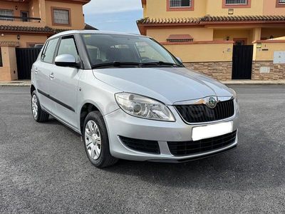 Usado Skoda Fabia Ambition 70 CV (51 kW) 2013 Gris / plata Familiar