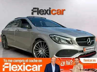 Usado Mercedes CLA250e Shooting Brake 218 CV (160 kW) 2018 Gris / plata Familiar